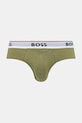 BOSS slipy 3-pack 50531681 zielony AW25