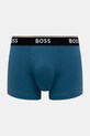 Boxerky BOSS 3-pak modrá 50531684