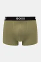 BOSS boxeri 3-pack verde 50531684