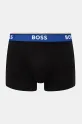 Bokserice BOSS 3-pack crna 50531684