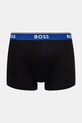 BOSS boxeri 3-pack BoxerBr 3P Power negru 50531691
