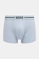 Боксеры BOSS 3 шт 50532453 голубой SS25