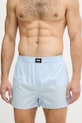 BOSS voľné boxerky pánske bavlnené 2P Boxer S. CW Peach 2-pak 50515464 modrá SS26