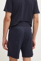 BOSS pantaloni scurți de pijama din bumbac 50535739 bleumarin SS25