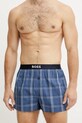 Bavlněné boxerky BOSS 2P Boxer Shorts EW 2-pack 50535781 modrá AW25