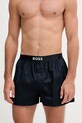 Бавовняні боксери BOSS 2-pack візерунок темно-синій 50535781