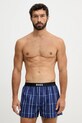 BOSS bokserki bawełniane 2P Boxer Shorts EW 2-pack bawełna granatowy 50535781