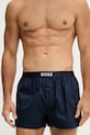 Odzież BOSS bokserki bawełniane 2P Boxer Shorts EW 2-pack 50535781 granatowy