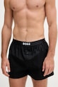 BOSS boxeri de bumbac 2-pack negru 50535781