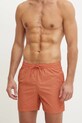 Купальні шорти Calvin Klein KM0KM01080 помаранчевий SS25