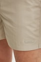 Купальні шорти Calvin Klein бежевий KM0KM01082