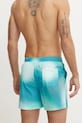 Odzież Calvin Klein szorty kąpielowe KM0KM01160 turkusowy