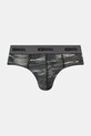 Îmbrăcăminte Diesel slip ANDRE-UTLT-3PACK UNDERPANTS 3-pack A17833.0IKBL gri