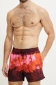 Diesel pantaloni scurti de baie KEN-37-D-POP BOXER-SHORTS A17468.0AFBE rosu SS25