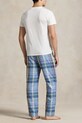 Polo Ralph Lauren piżama bawełniana 714931645 niebieski AW25