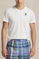 Odzież Polo Ralph Lauren piżama bawełniana 714931645 niebieski