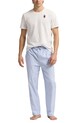 Polo Ralph Lauren set de pijama de bumbac set albastru 714931645