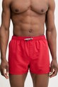 Pepe Jeans pantaloni scurți de baie RUBBER SWIMSHORT Planet friendly rosu PMB10417