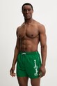 Pepe Jeans pantaloni scurți de baie LOGO SWIMSHORT Planet friendly verde PMB10419