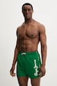 Plavkové šortky Pepe Jeans LOGO SWIMSHORT Planet friendly zelená PMB10419