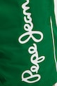 Plavkové šortky Pepe Jeans LOGO SWIMSHORT zelená PMB10419