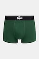 Odzież Lacoste bokserki męskie bawełniane z elastanem 3-pack 5H1288 czarny