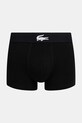 Lacoste bokserki męskie bawełniane z elastanem 3-pack czarny 5H1288
