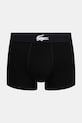 Lacoste bokserki męskie bawełniane z elastanem 3-pack czarny 5H1288