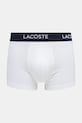Boxerky Lacoste 5-pack 5H1292 bílá SS25