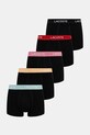 Boxerky Lacoste 5-pack bavlna černá 5H1292