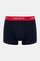 Одяг Боксери Lacoste 3-pack 5H1297 темно-синій