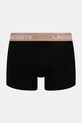Odzież Lacoste bokserki 3-pack 5H1297 czarny