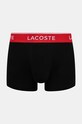 Одяг Боксери Lacoste 3-pack 5H1297 чорний