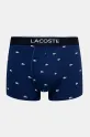 Одяг Боксери Lacoste 3-pack 5H1299 темно-синій