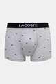 Одежда Боксеры Lacoste 3 шт 5H1299 серый