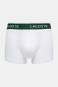 Lacoste boxeri 3-pack alb 5H1300