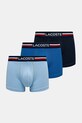 Lacoste boxeri 3-pack boxeri bleumarin 5H2390