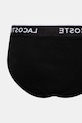 Odjeća Slip gaćice Lacoste 3-pack 8H1293 crna