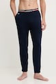 Lacoste spodnie piżamowe dzianina granatowy 3H3461