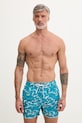 HUGO szorty kąpielowe męskie RIK niebieski 50533795
