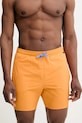 Napapijri szorty kąpielowe V-Haldane Planet friendly pomarańczowy NP0A4HRZA701