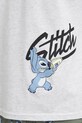 United Colors of Benetton tricou de pijama din bumbac LILO&STITCH gri 30964M01Y