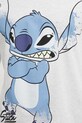 United Colors of Benetton camasa cu maneca lunga din bumbac LILO&STITCH 3VR54M01X gri