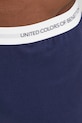 Pamučni donji dio pidžame United Colors of Benetton mornarsko plava 30964F00V