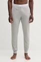 United Colors of Benetton spodnie piżamowe bawełniane bawełna szary 30964F00V