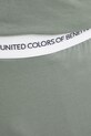 United Colors of Benetton pantaloni pijama bumbac verde 30964F00V