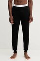 United Colors of Benetton spodnie piżamowe bawełniane bawełna czarny 30964F00V