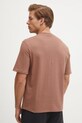 United Colors of Benetton tricou de pijama din bumbac 30964M01W maro SS25