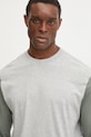 Bavlněné pyžamo United Colors of Benetton 30964P02U šedá