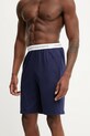 Bavlnené pyžamové šortky United Colors of Benetton 30964900D tmavomodrá SS25